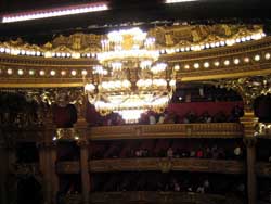 Behold! She is singing to bring down the chandelier!